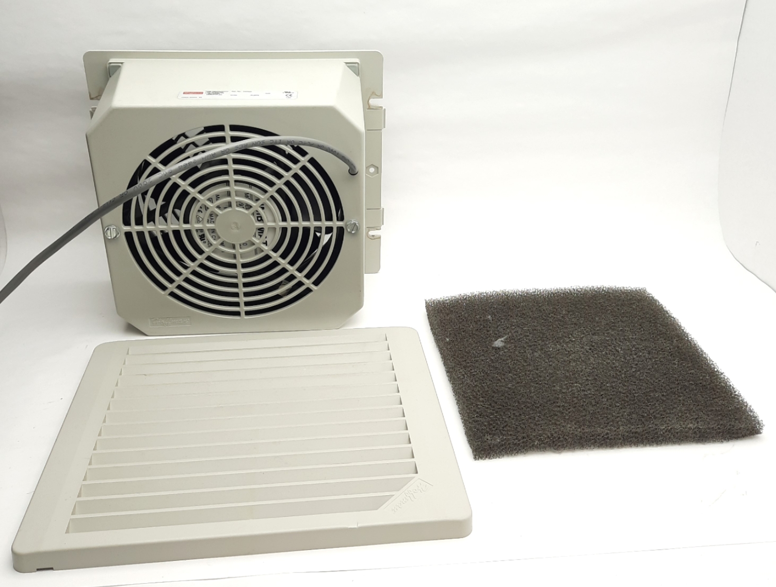 Hoffman nVent TFP624 Enclosure Fan & Grille, 225mm x 197mm x 95mm, 24V DC