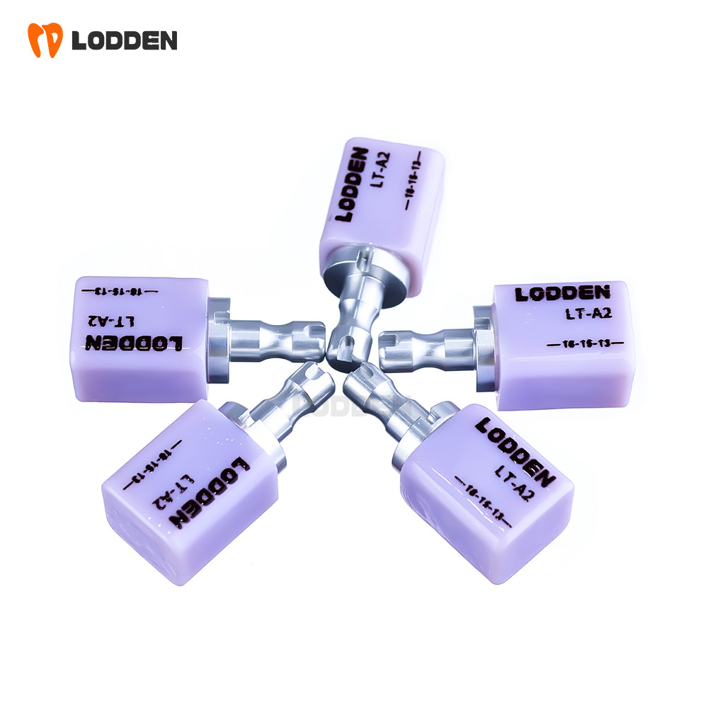 C14 Dental Emax Glass Ceramic Blocks Lithium Disilicate CAD/CAM CEREC Block 5PCS