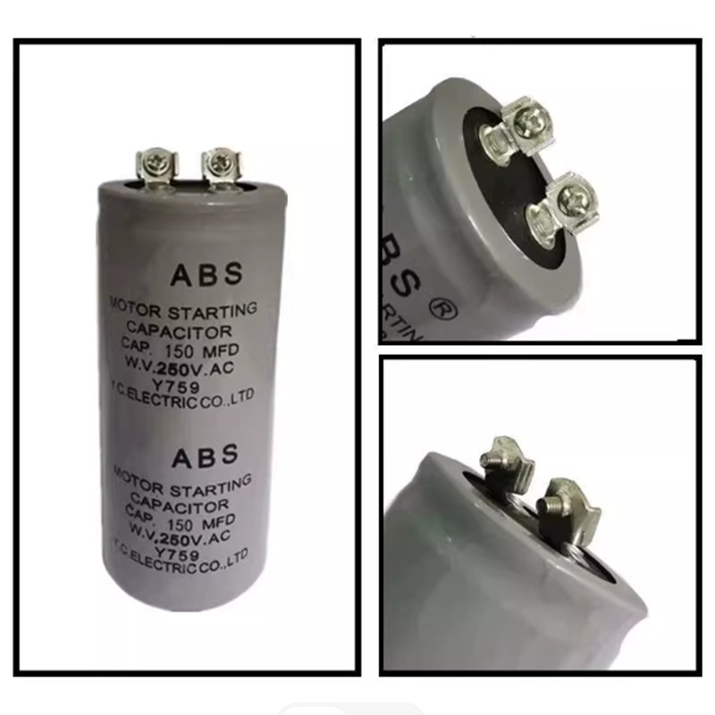 75/100/150/200/250/300/400/500/600~1200MFD ABS CD60 Starting Capacitor 250VAC