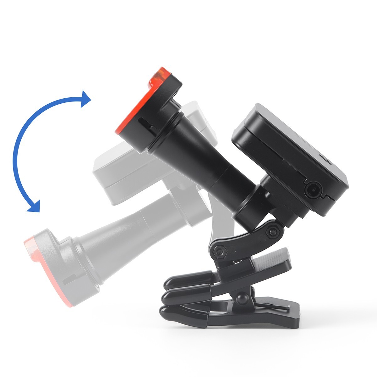 Wireless 5W Dental LED Clip-On Headlight 2 Magnetic Battery for Binocular Loupes