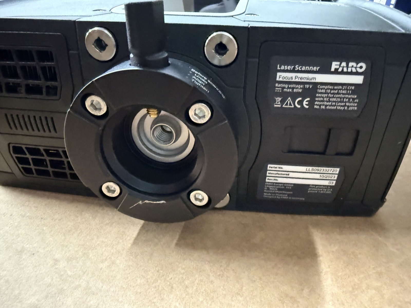 Preowned Faro Focus Premium 70 3D Laser Scanner Year 2023 Unit Only