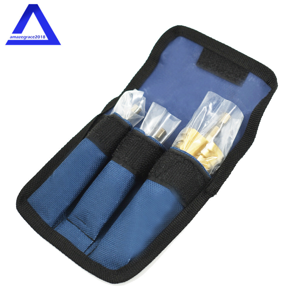 3Pcs 4-20mm/4-12mm/4-32mm Hole Cutter High HSS Steel Step Cone Drill Bit Set New