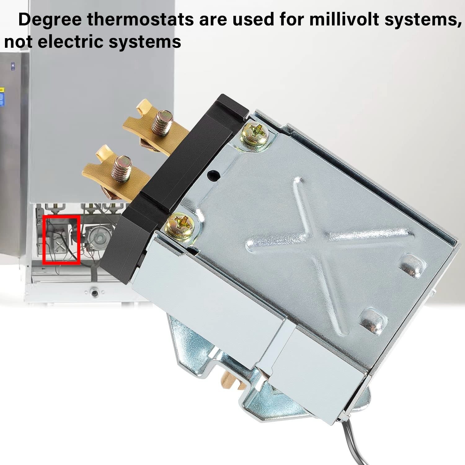 60125401 Thermostat 200-400F Rx Millivolt for Fryer Pitco Imperial Dean RX-1-36