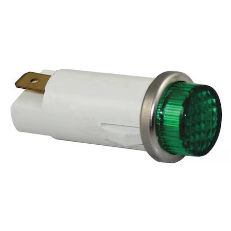 Raised Indicator Light, Green, 120V, 20C852