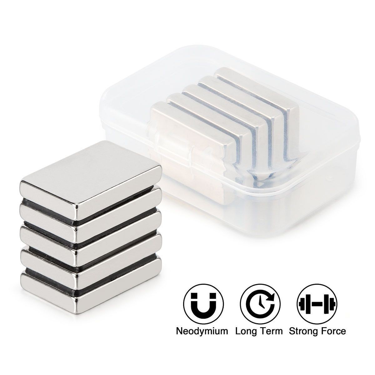 Super Strong Block Fridge Magnets Rare Earth Neodymium Magnet Small Large N52