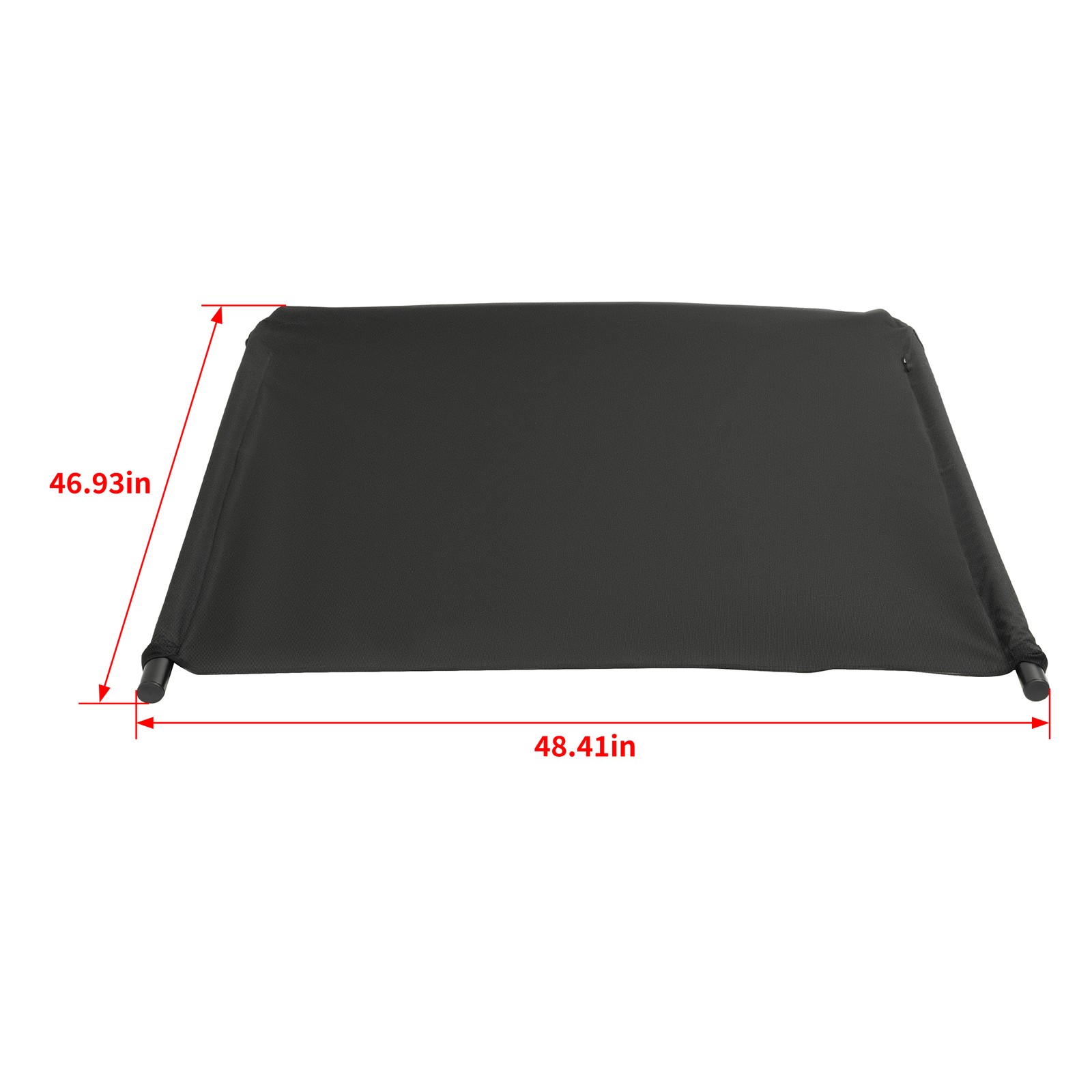 For John Deere Kubota 2″x2″ or 2″x3″ ROPS Tractor Canopy Top Mowers UV Protect
