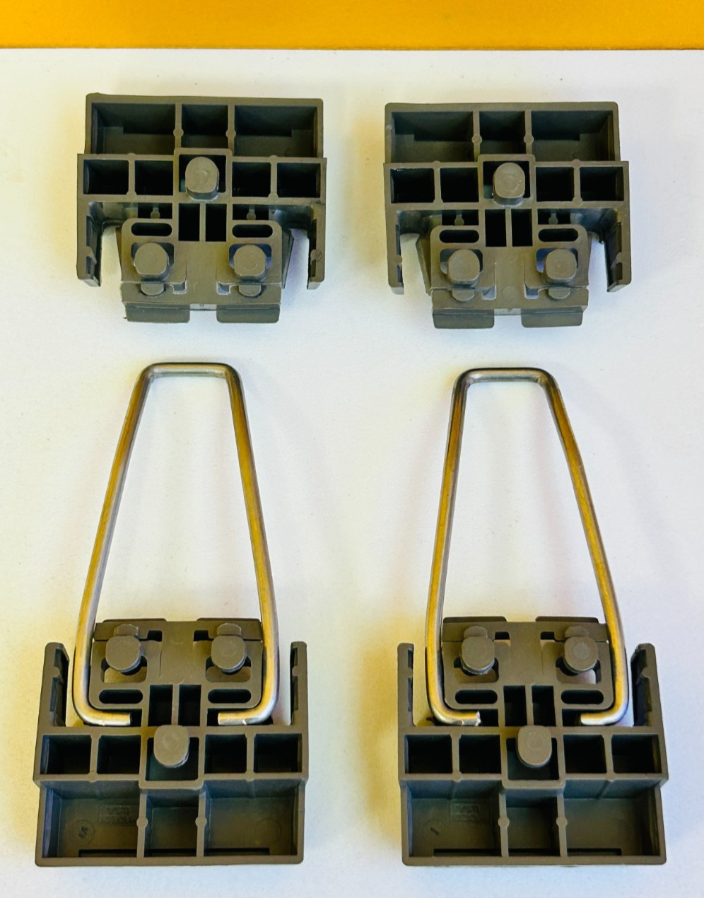 HP Agilent 5041-8801 (Set of 4) Medium Gray, Instrument Foot / Feet Set. Tested!