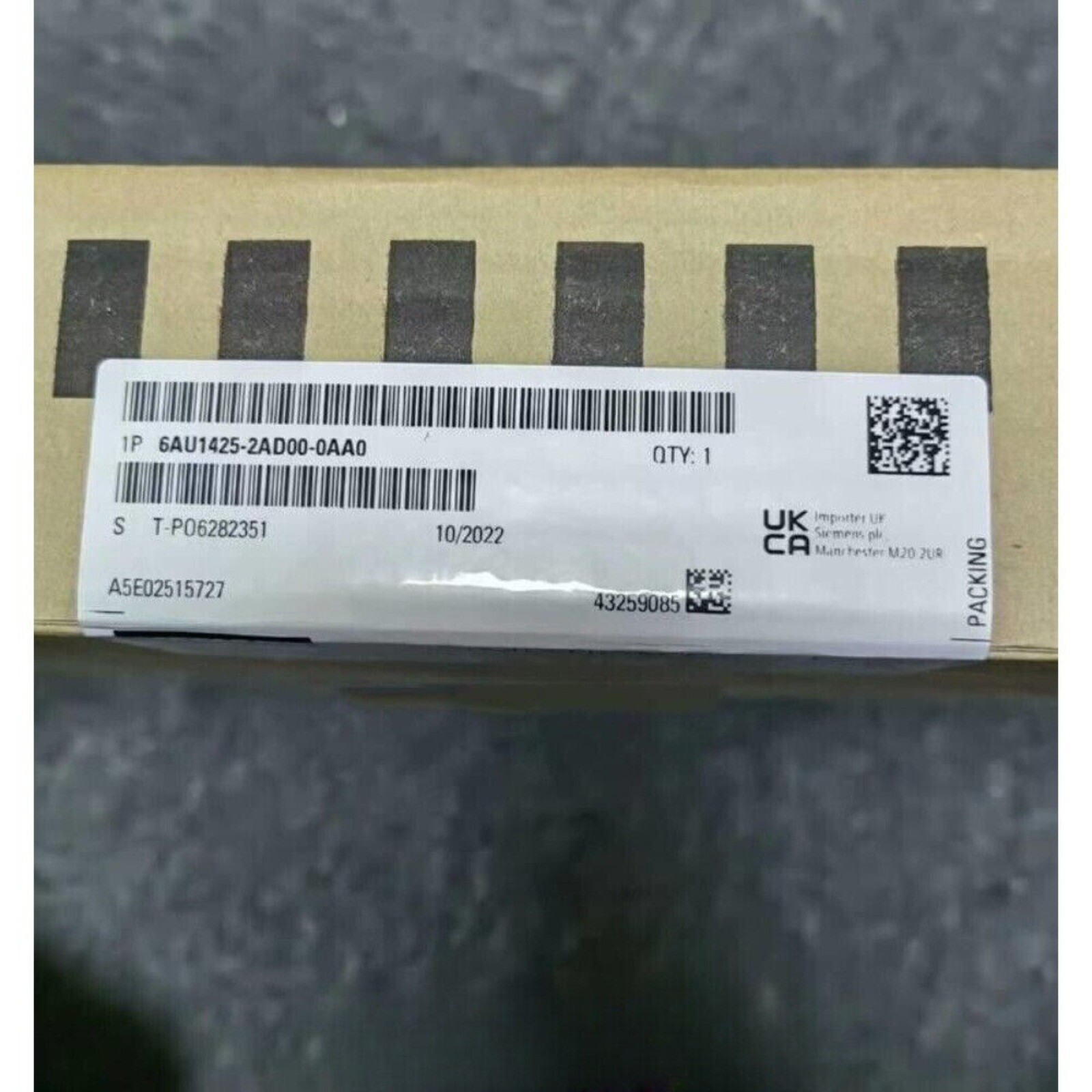 6AU1425-2AD00-0AA0 New Siemens 6AU1 425-2AD00-0AA0 SIMOTION DRIVE-BASED CONTROL