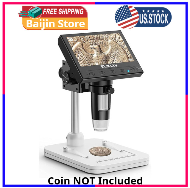 Coin Collectors Essential: 1000x Magnification Microscope