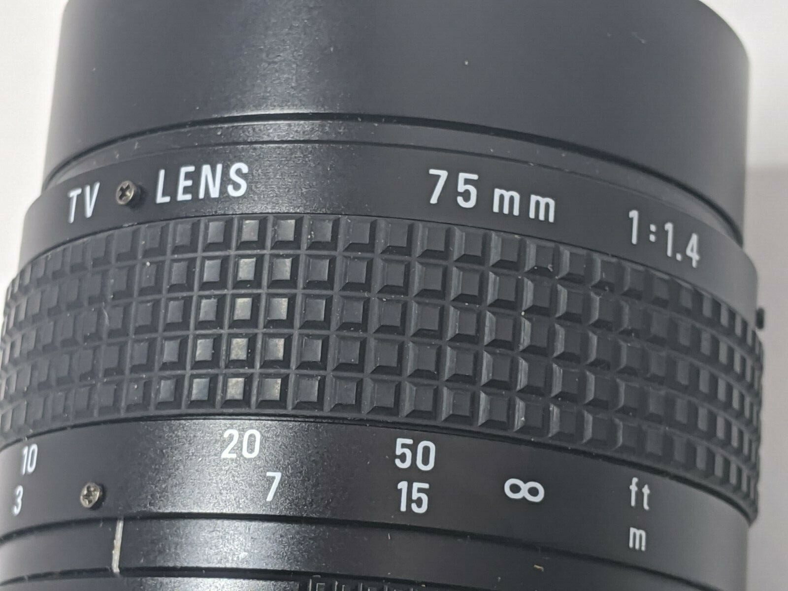 Pentax 27509KA Machine Vision Lens 75mm F 1:1.4 C-Mount