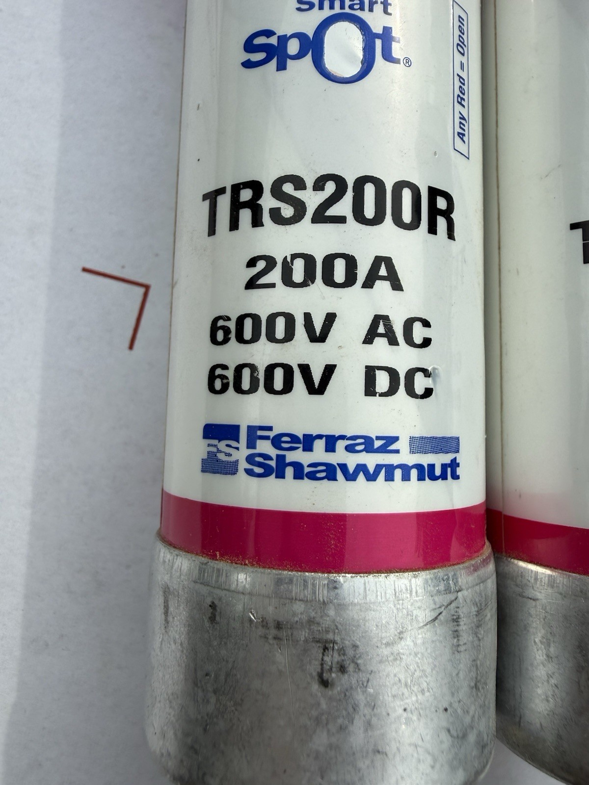 ✌️NEW FERRAZ SHAWMUT TRI-ONIC 200 AMP SMART SPOT FUSE 250VAC TRS200R Z2