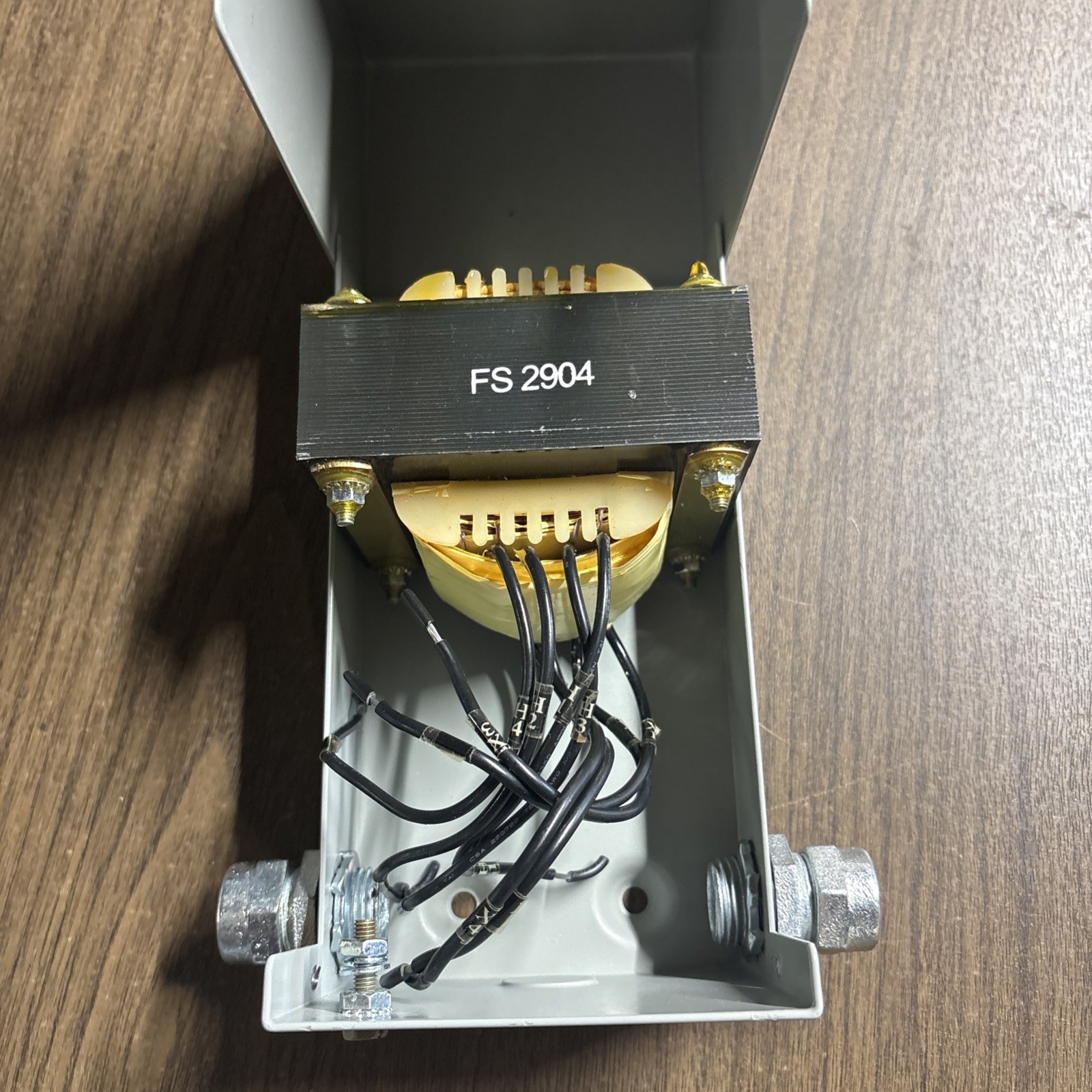 EGS SOLA HEVI-DUTY TRANSFORMER HS19B50 0.050KVA 120/240-12/24 Volts Used