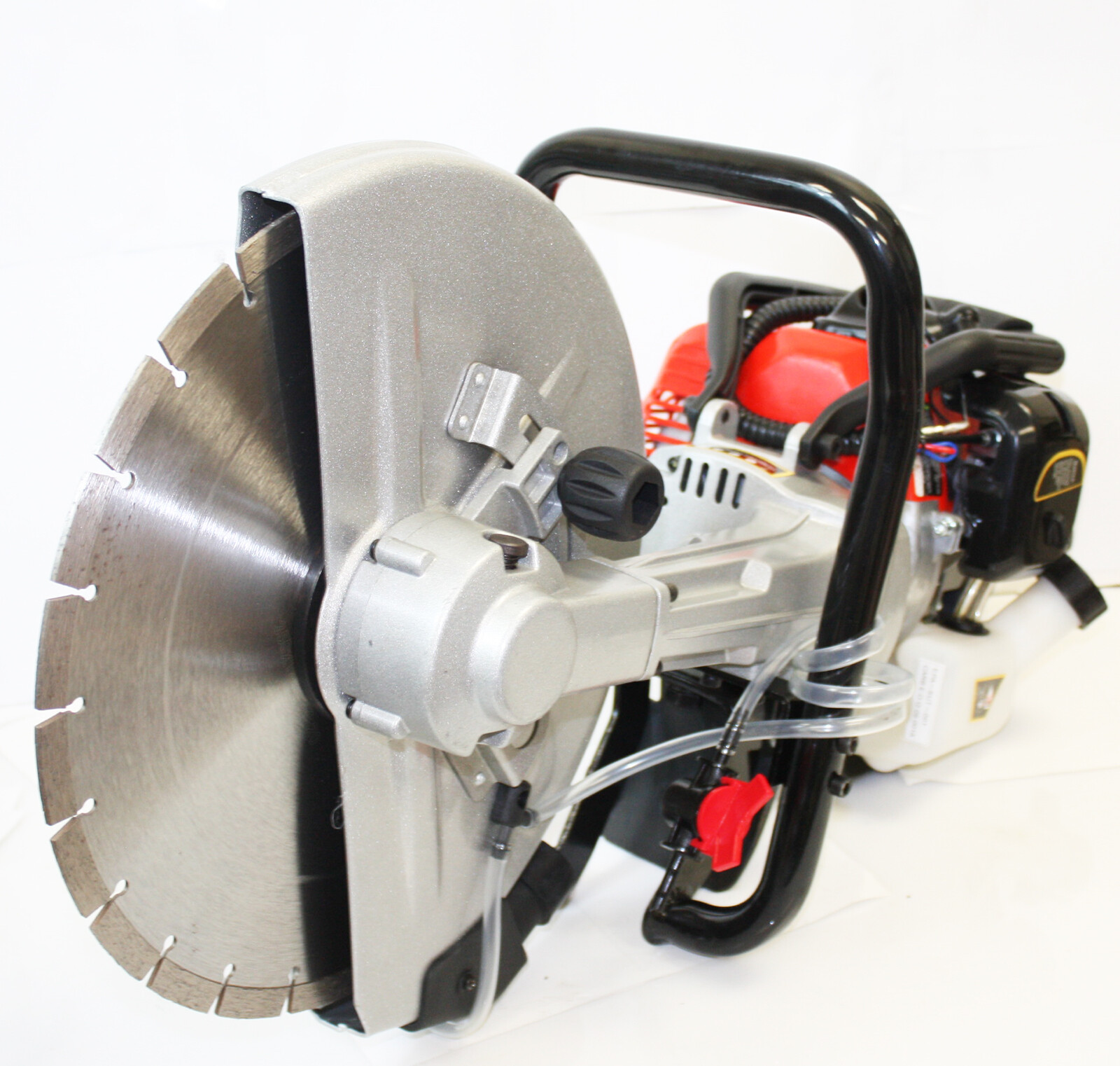 2 Stroke Gas Power Handheld 14″ Cement Wet Dry Masonry Concrete Cut Saw W/Blade