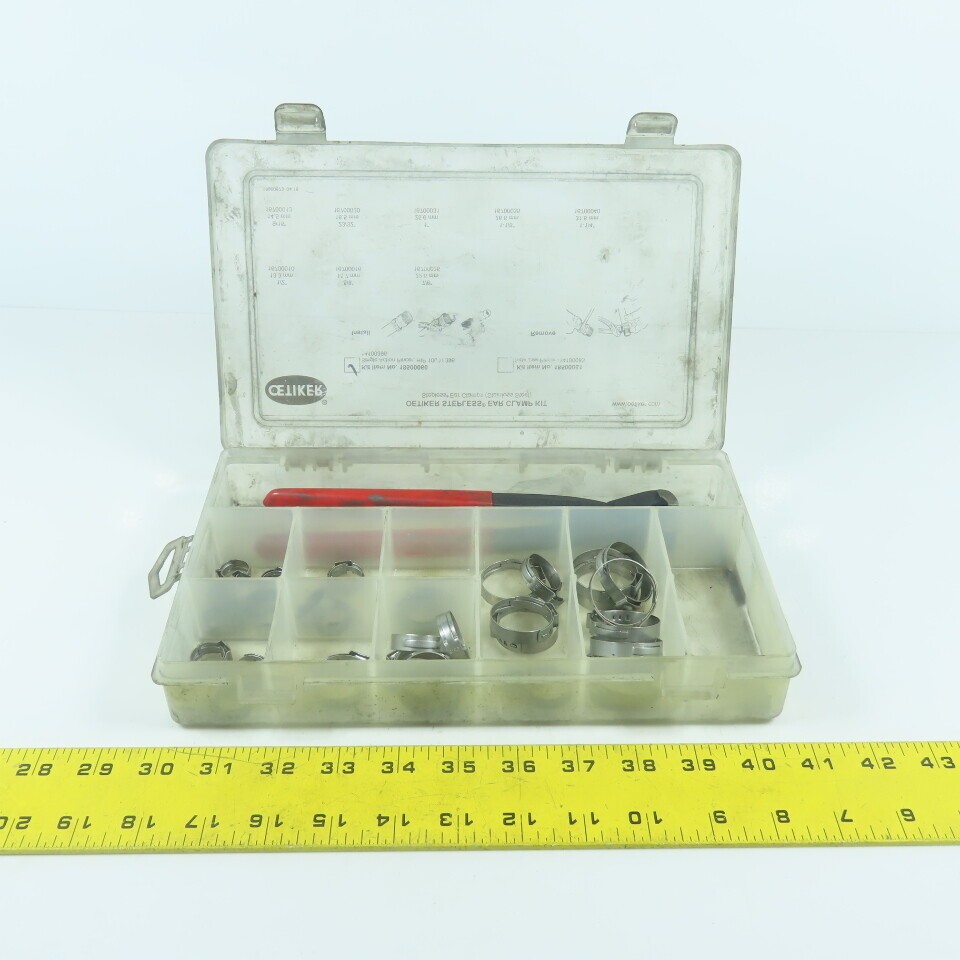 Oetiker 18500060 Stepless Ear Clamp Kit Stainless Steel (Incomplete)