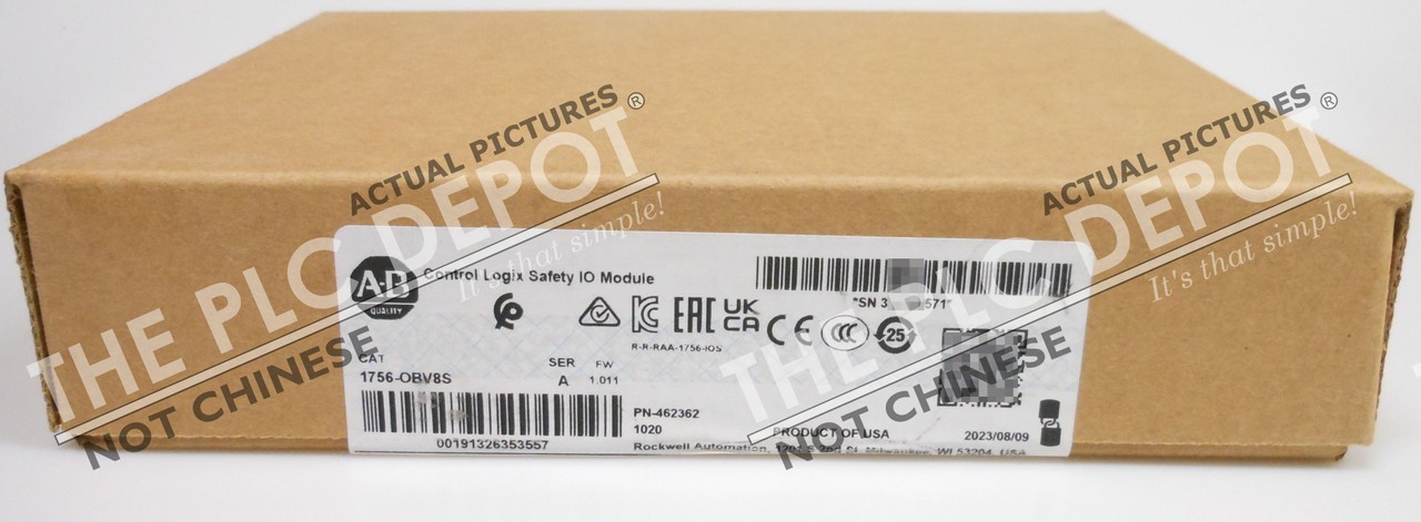 2023 SEALED Allen Bradley 1756-OBV8S ControlLogix Safety I/O Module #QTY