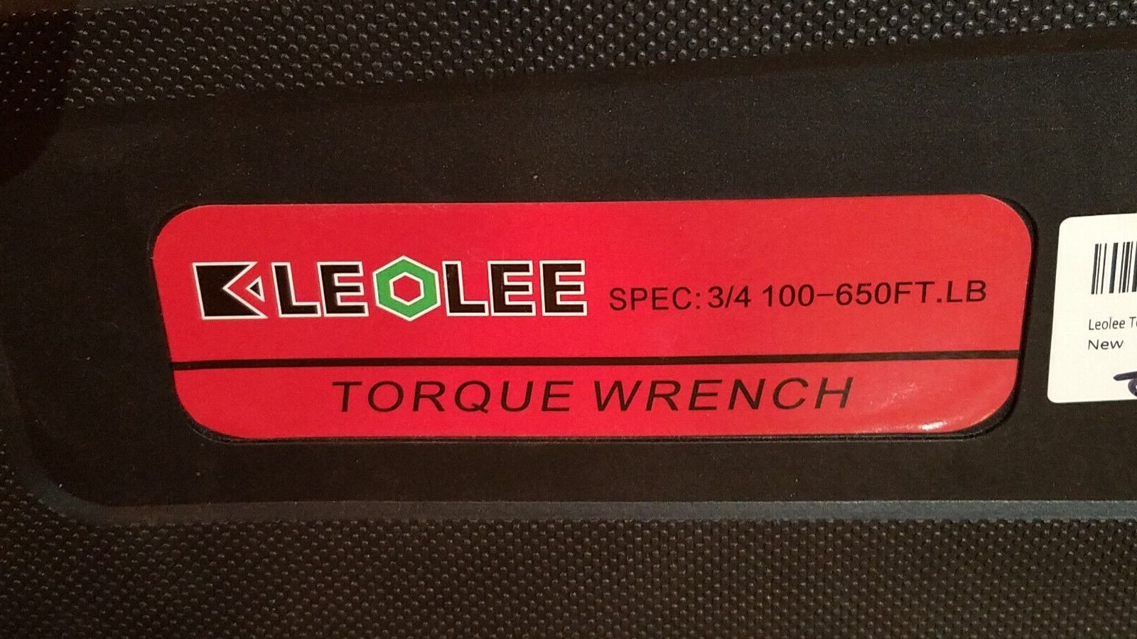 Leolee Torque Wrench 3/4-Inch Drive(100-650 ft-lbs/135-880Nm), Torque Wrench Set