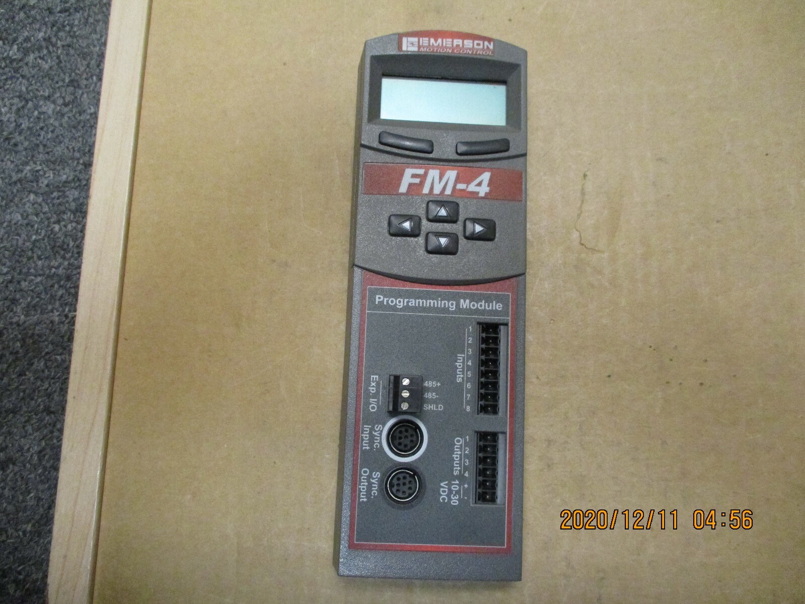 NEW OTHER CONTROL TECHNIQUES (EMERSON) FM-4 PROGRAMMING MODULE.