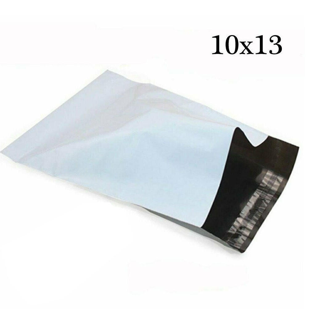 100-1000 10×13 Poly Mailers Shipping Envelopes Self Sealing Plastic Bags 2.5 Mil