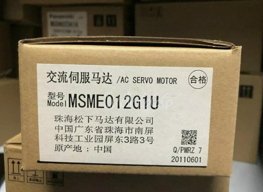 One Panasonic servo motor MSME012G1U New
