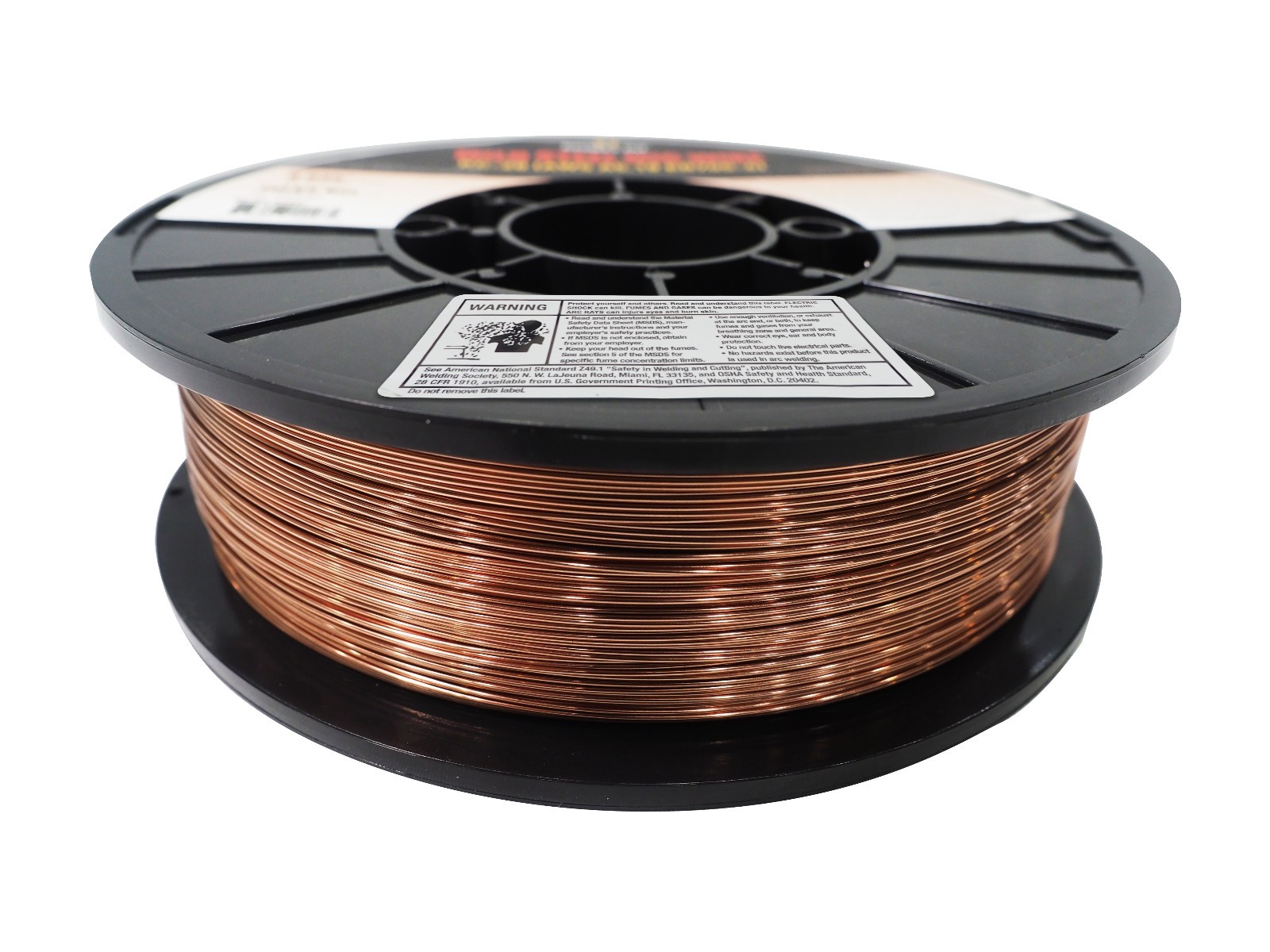 ER70S-6 0.035 in. Dia 10 lbs. Copper Coated Solid Wire (2 Rolls)