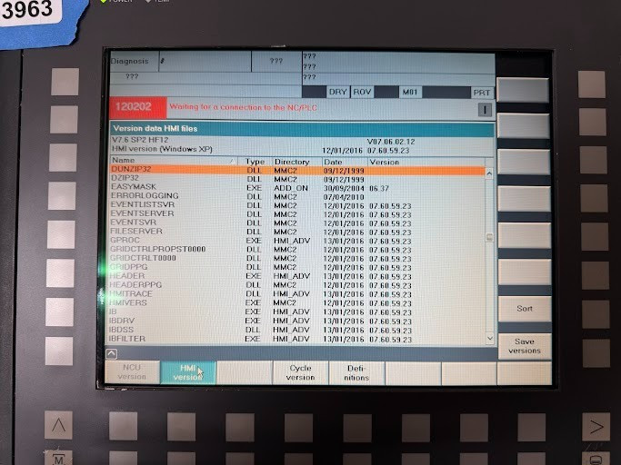 Siemens SINUMERIK PCU 50.5-C 6FC5210-0DF52-2AA0 1.8GHz 1GB CNC 840D Operator