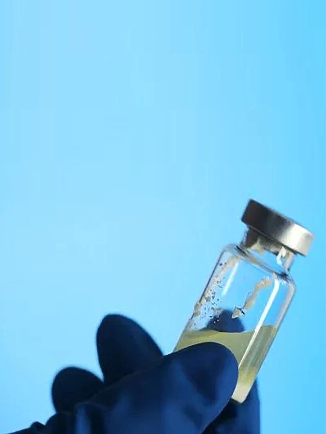 Pack of 10 Sterile 20ml Borosilicate Glass Vials with Innovative Injection Ports