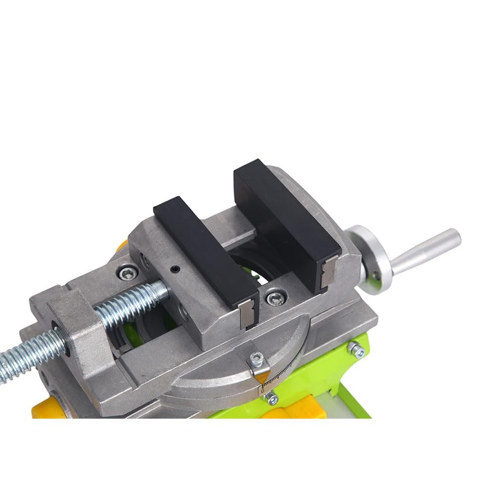 BACHIN Rotary Table 90 ° 3″ Cross Slide Drill 3inch ,Rotary 90 °, Green
