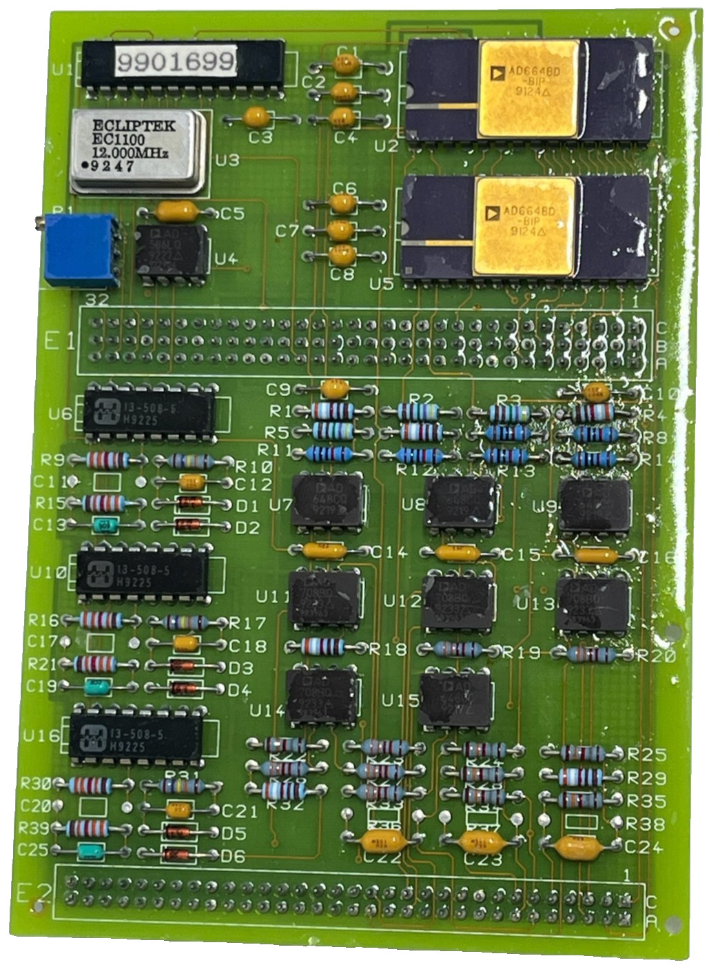 Marquip 6285017 Option Module Rev A | 9909814 | 960-170980-7 | Industrial PCB