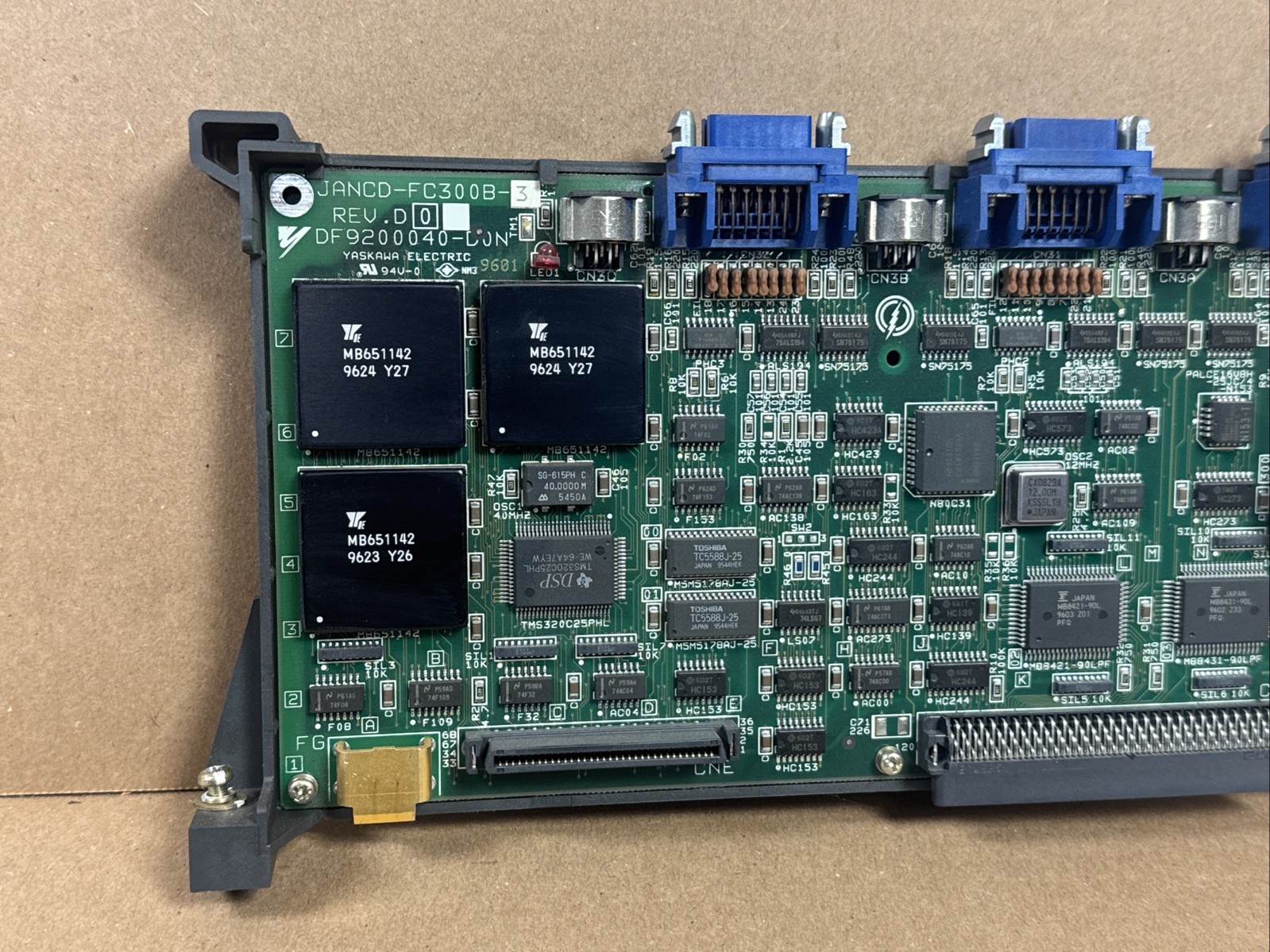 Yaskawa JANCD-FC300B-3 Rev. D DF9200040-D0N Axis Control Board FAST SHIPPING