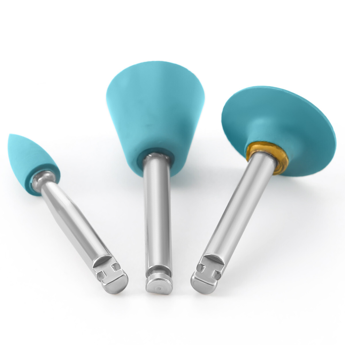 AZDENT kit de pulido de resina dental discos ruedas burs RA 2.35mm 12pcs/pack