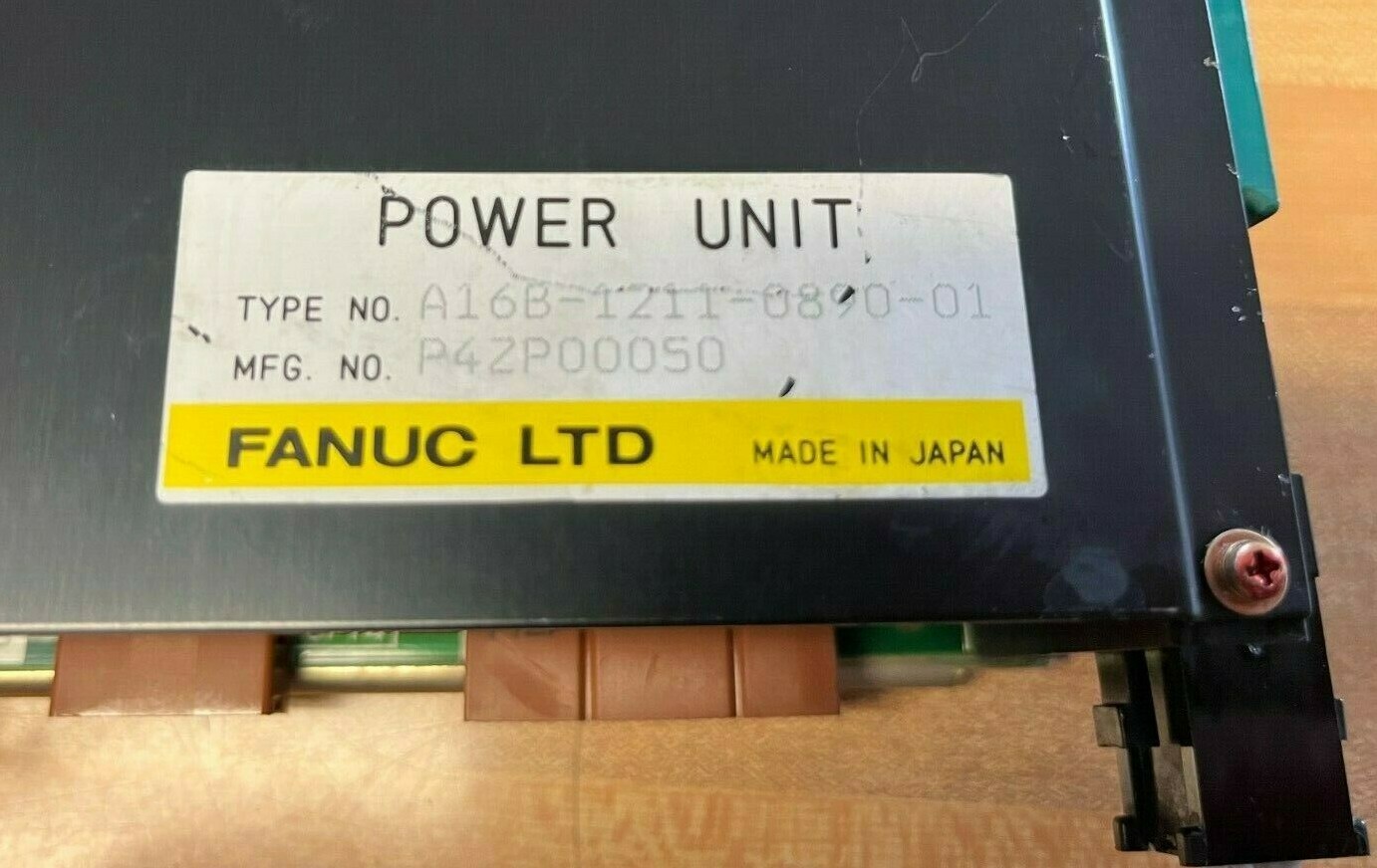 FANUC A16B-1211-0890-01 Power Unit
