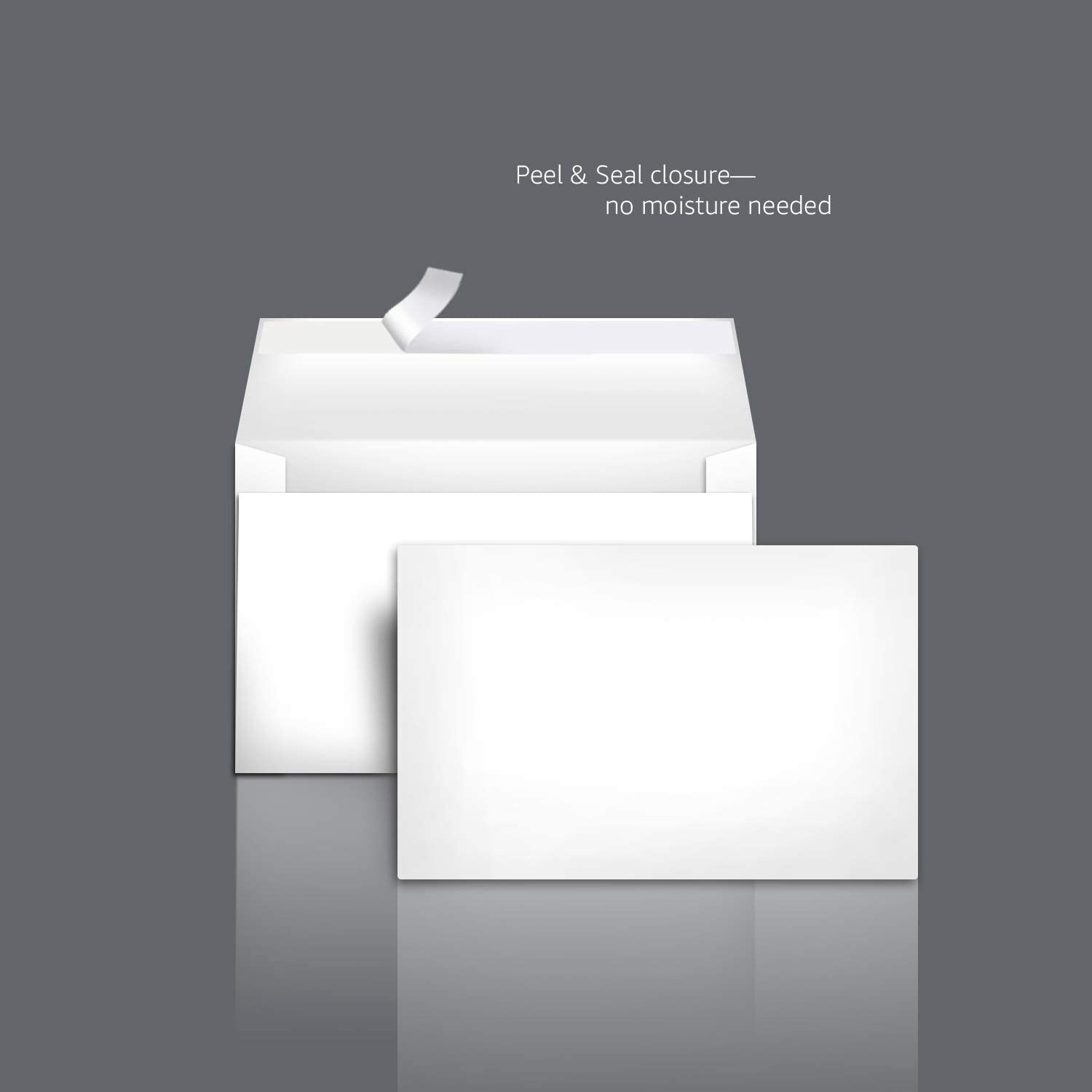 200 Blank White Invitation Envelopes 5.25″x7.25″ for Wedding Cards A7 Self Seal
