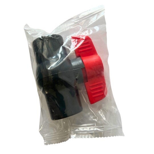 5 Pack 3/4” PVC Ball Valves, T-handle Water Shut-Off Ball Valve Threaded (NPT)
