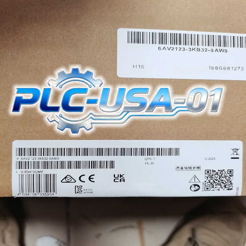 6AV2123-3KB32-0AW0 1PCS Brand New Siemens 6AV2123-3KB32-0AW0 Fast Shipping