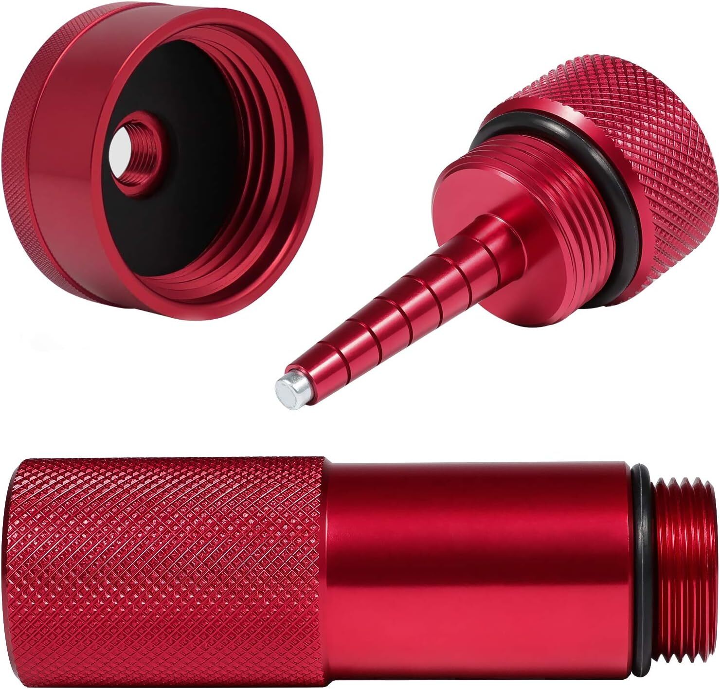 Extended Run Gas Cap+Oil Change Funnel+Magnetic Oil Dipstick For Honda EU2200i