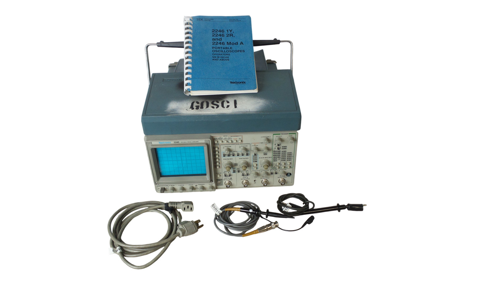 Tektronix 2246 100MHz Oscilloscope – Free Shipping