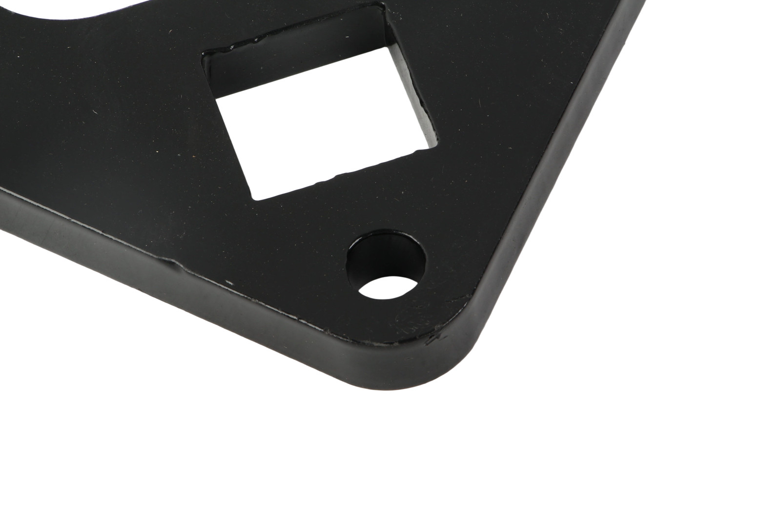 Fits For Chinese Mini Excavator Drive Motor Bracket BLACK Flange bracket 2Pcs