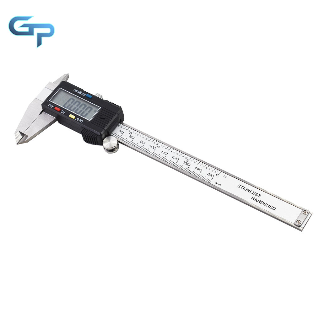 Electronic Digital Caliper 0 – 150mm Vernier Caliper Tester Stainless Steel LCD