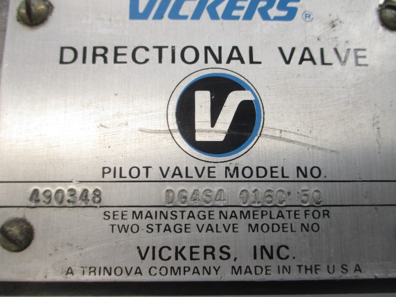 VICKERS DG4S4016C50 490348 115V .61A UNMP