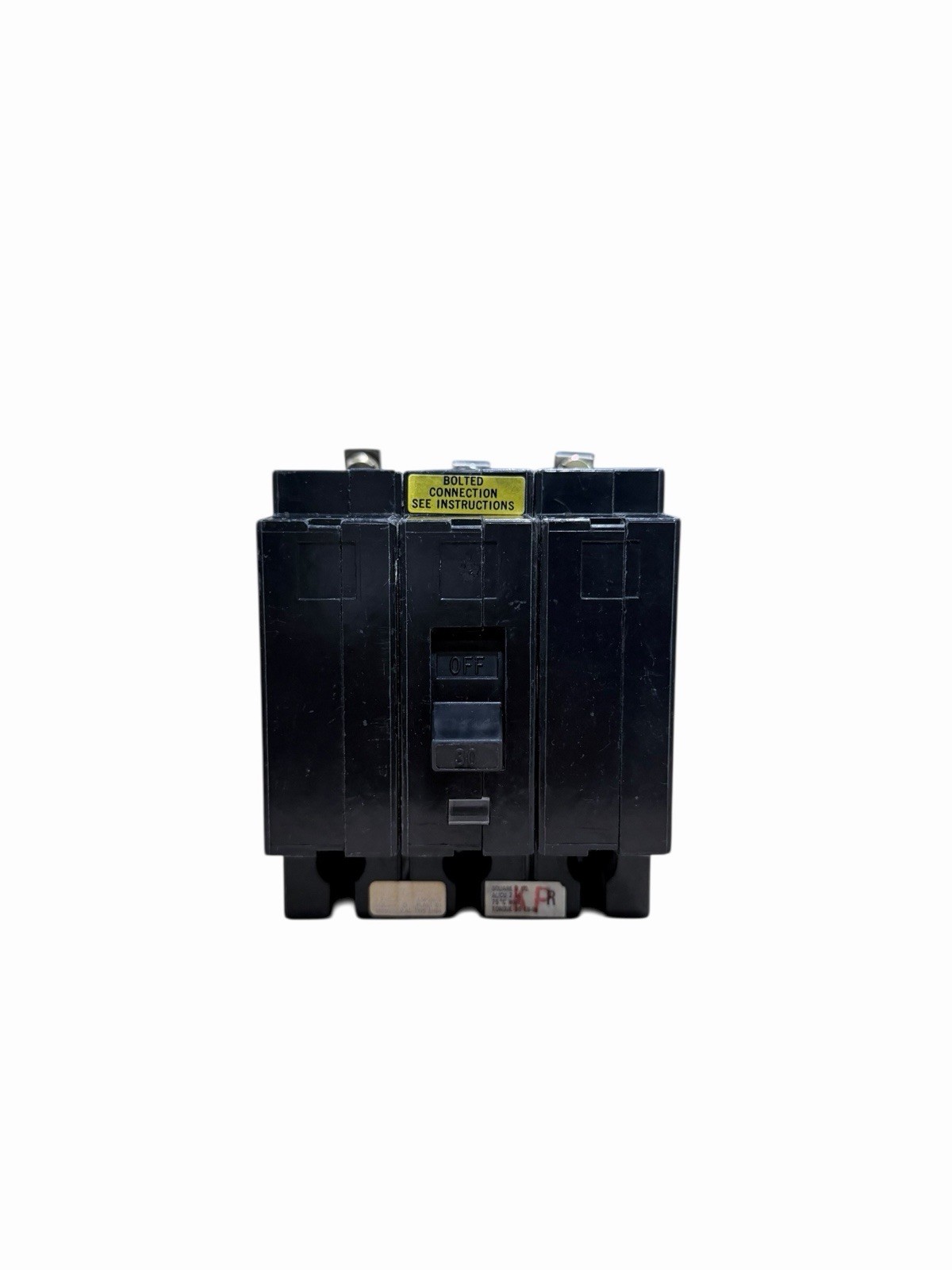 Square D EHB34030 Circuit Breaker 30A 3-Pole 480Y/277V Bolt-On E-Frame NEHB