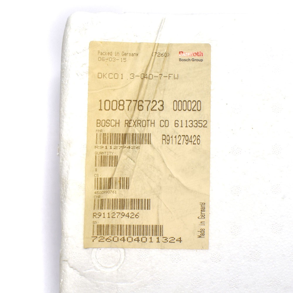 NEW Rexroth DKC01.3-040-7-FW Indramat Ecodrive Drive Controller 40A R911279426