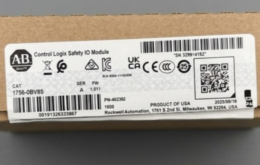Allen Bradley 1756-OBV8S ControlLogix 8 Pts Safety Output Module New