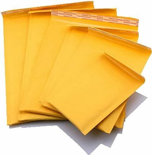 Kraft Bubble Mailers Shipping Bags Mailing Padded Self Seal Envelope Any Size