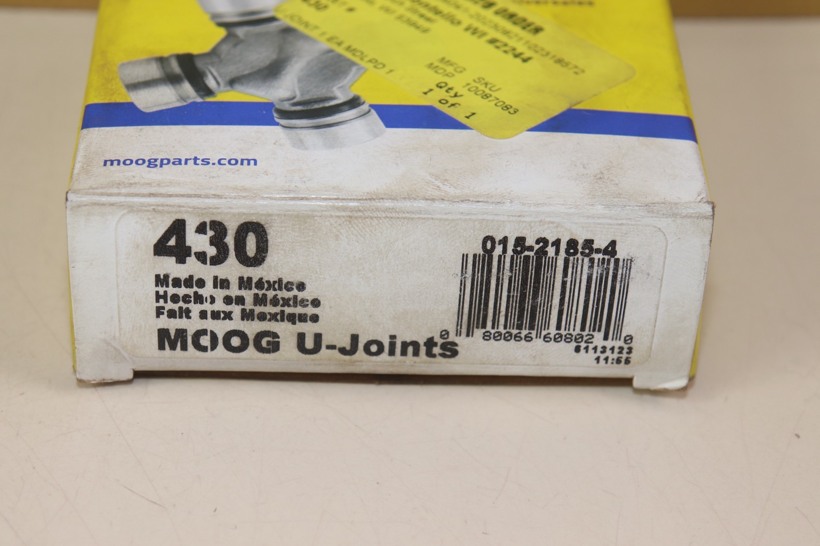 MOOG U-Joint Universall Joint #430 Made in Mexico NEW
