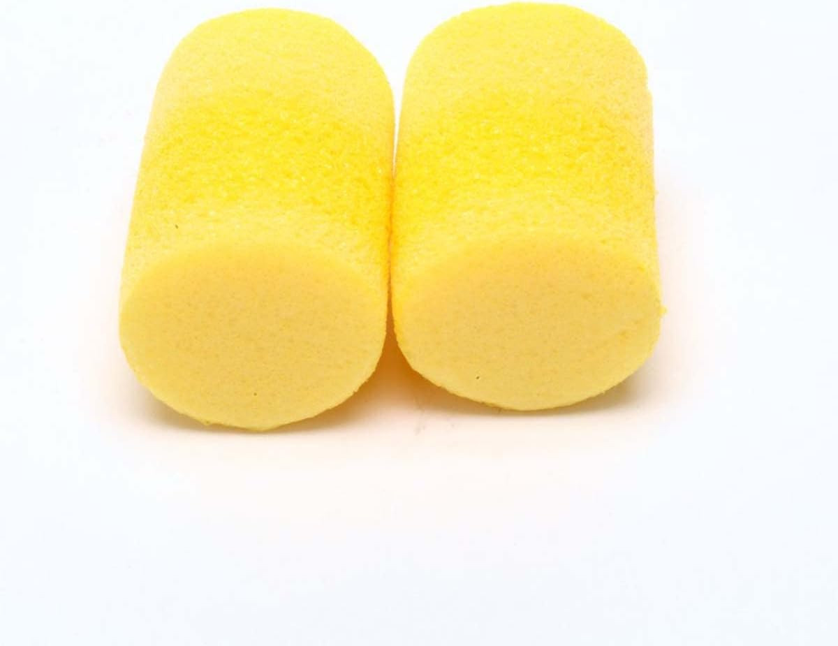 3M 3121201 Ear Classic Single-Use Earplugs, Cordless, 29NRR, Yellow, 200 Pairs