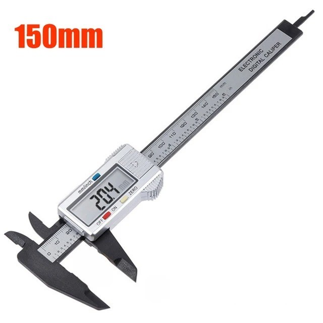 6″ 150mm Digital Caliper Micrometer LCD Gauge Vernier Electronic Measuring Tool