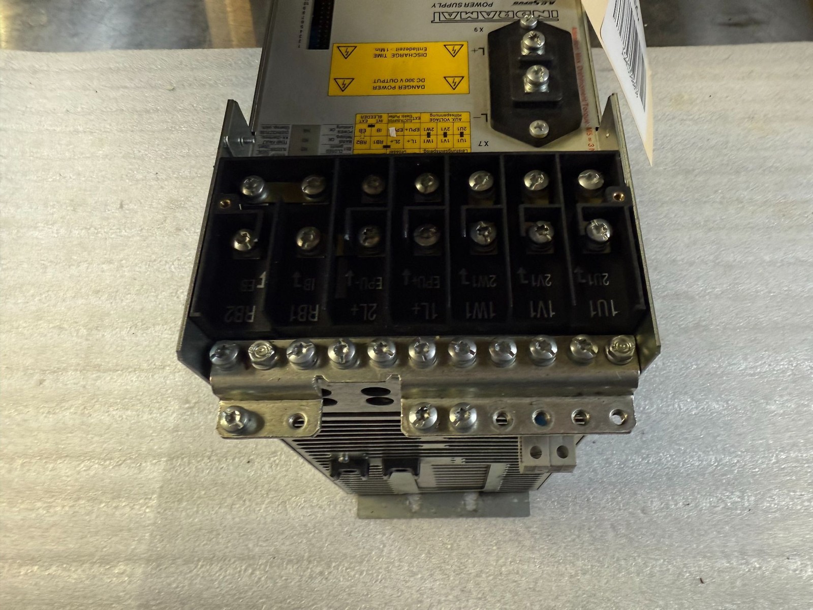 REXROTH INDRAMAT TVD 1.2‑15‑03 AC Servo Power Supply USED