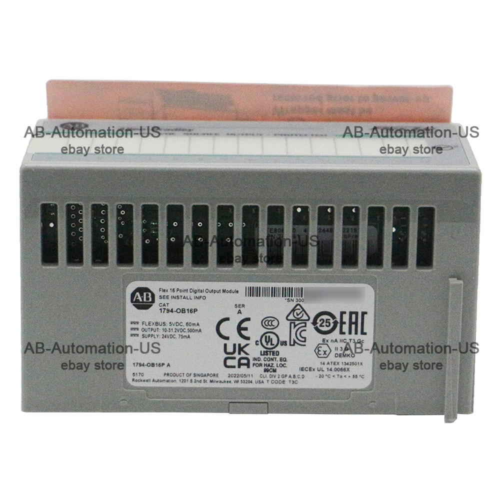 New Sealed 1794-OB16P Allen-Bradley Flex 16 Point Digital Output Module