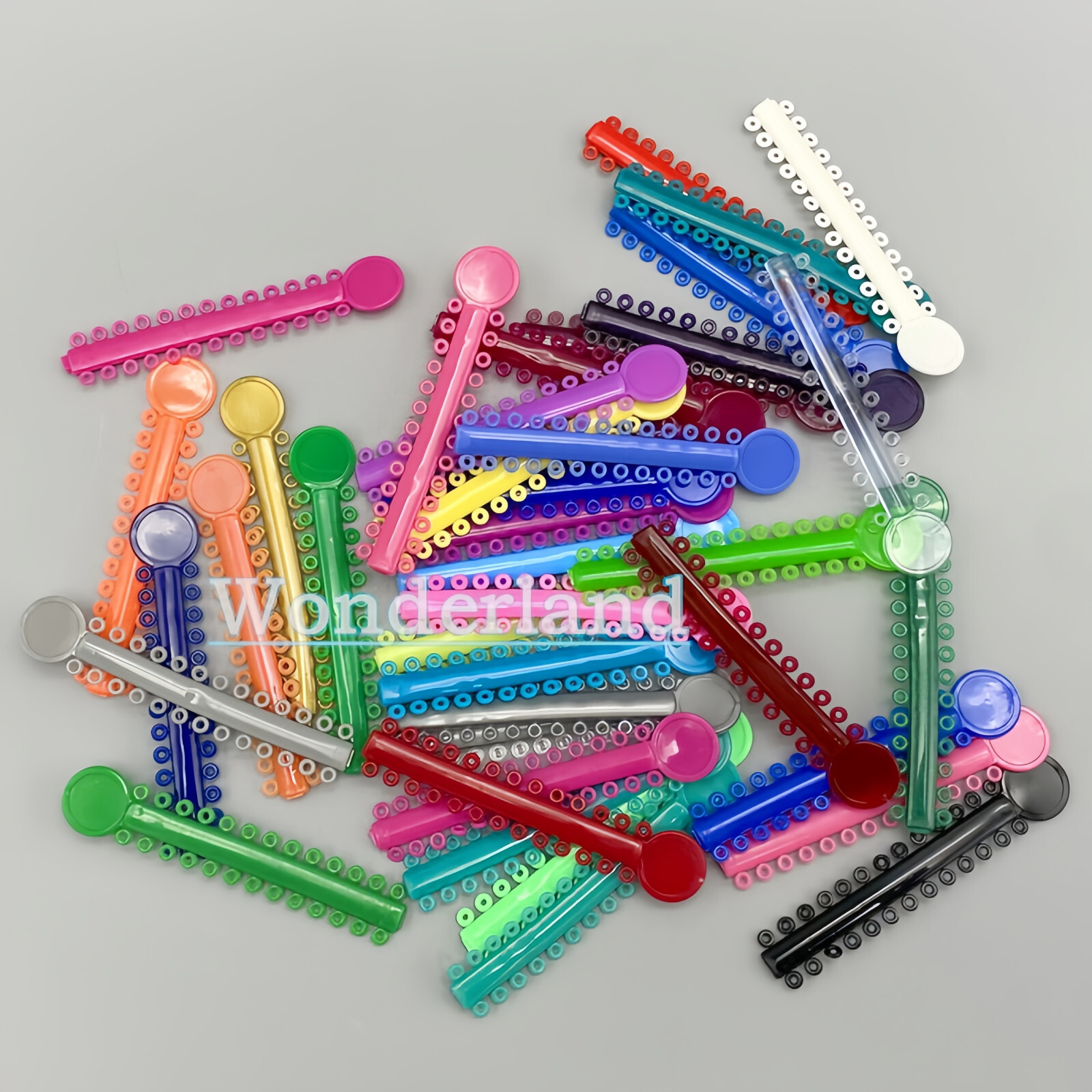 Dental Orthodontic Elastic Ligature Ties Rubber Bands For Bracket Brace USA
