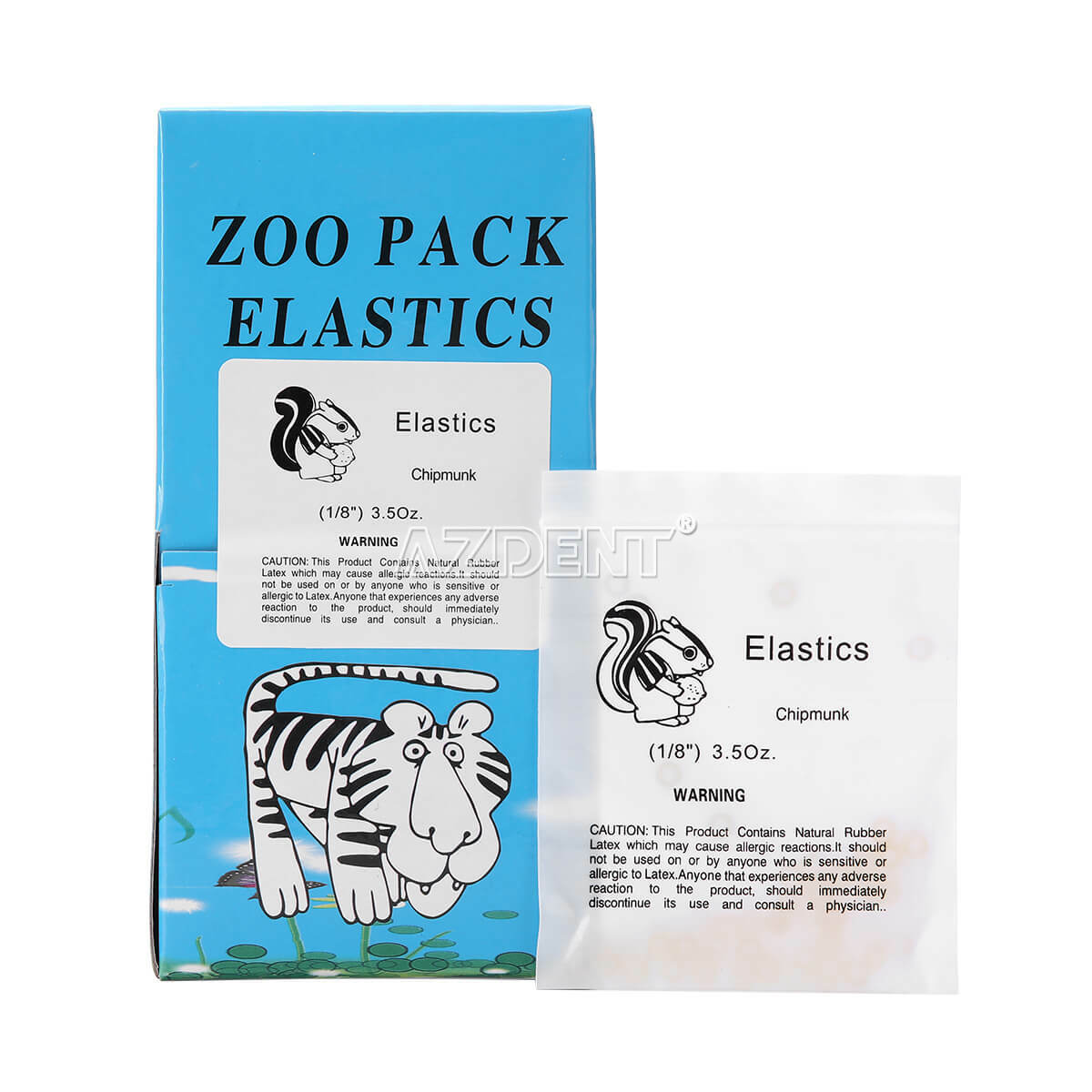 Dental Ortho Elastics Latex Braces Orthodontic Rubber Bands 5000Pcs/kit 15Sizes！